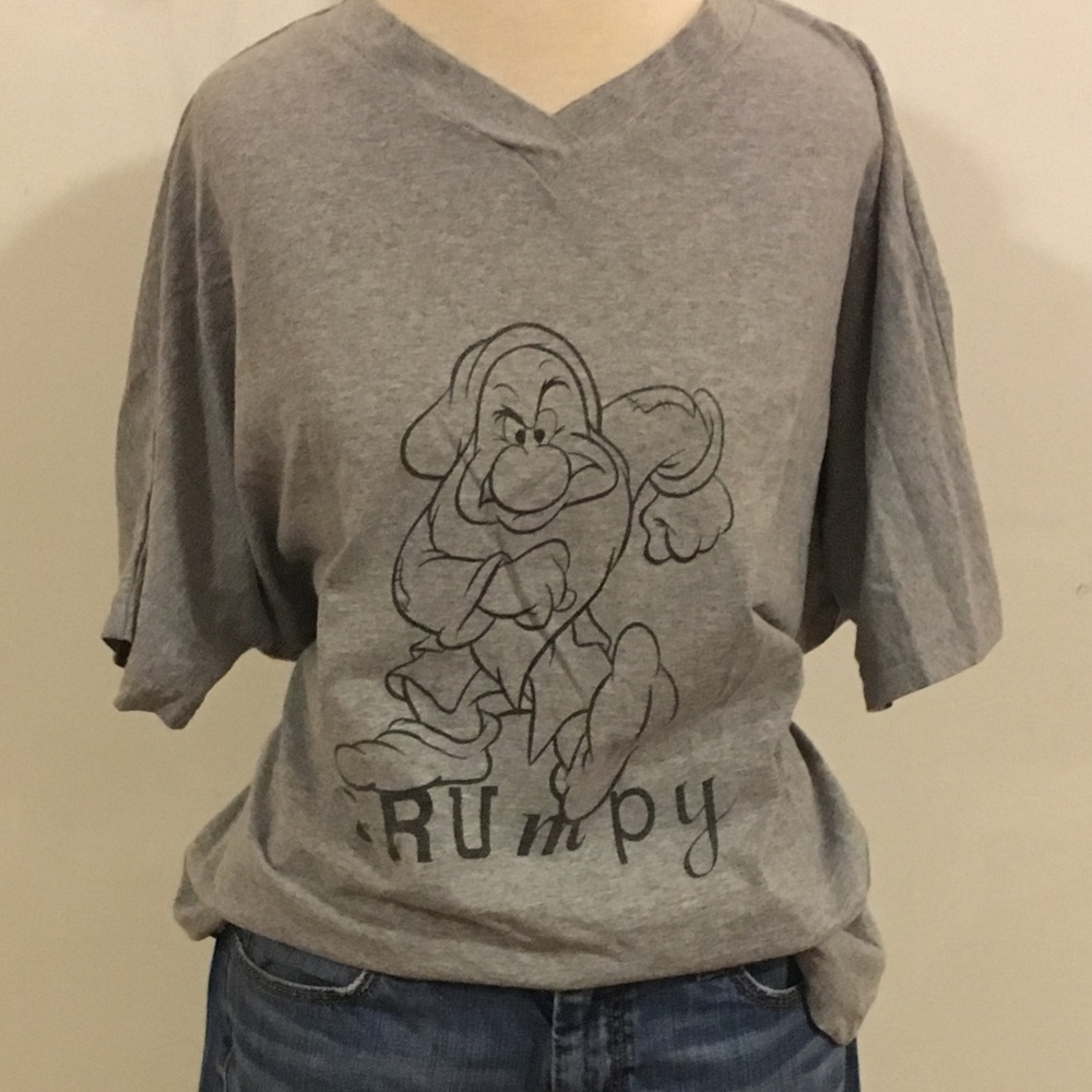 Disney Grumpy V-Neck T-Shirt